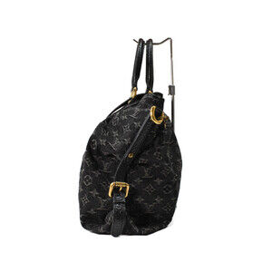 Louis Vuitton the Bag Cabby Handbag Monogram Shoulder Denim Canvas Neo Black